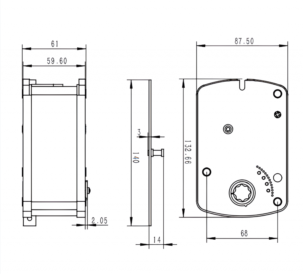 Размеры привода SL BLF230-03.png Размеры привода SL BLF230-03.png