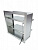 Клапан дымоудаления прямоугольный стеновой шахтный СЛ-КДУ-С 700x700